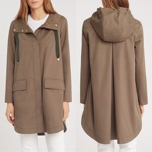 Cuyana Pleat Back Anorak - Olive - Large - NWT